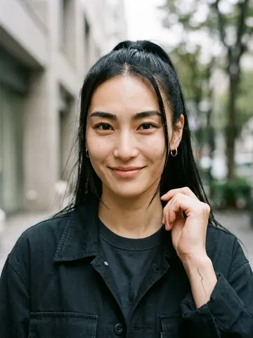 Aiko, the face picked
