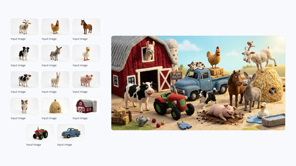 Official Google Nano Banana 2 example showing subject consistency